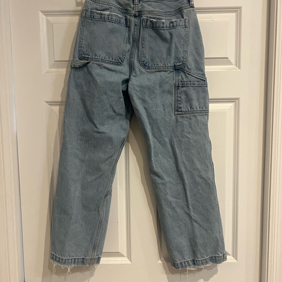 Abercrombie Light Wash Carpenter Jeans - Picture 2 of 3